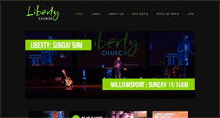Desktop Screenshot of mylibertychurch.com